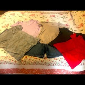 Super soft summer Tees and short set